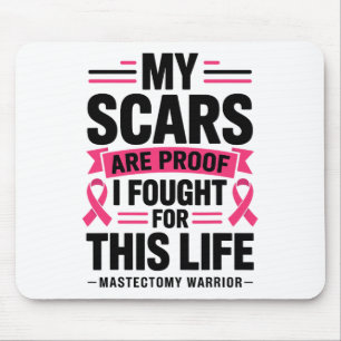 Tapis De Souris Mastectomie Funny Cancer du Sein 1
