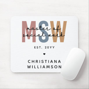 Tapis De Souris Master en travail social en MSW