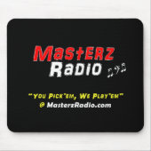 Tapis De Souris Masterz Mousepad par radio (Devant)