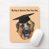 Tapis De Souris Mastiff Mon chien plus intelligent que le vôtre mi (Avec souris)