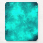 Tapis De Souris Mat de souris à effet Cloud vert (Devant)