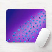 Tapis De Souris Mat de souris de papillons enchantés (Avec souris)