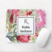Tapis De Souris Mat de souris - Design floral (Avec souris)