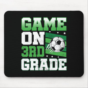 Tapis De Souris Match de football en 3e année Byck à l'école Migno