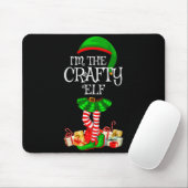 Tapis De Souris Matching Family Group I'm The Crafty Elf Christmas (Avec souris)