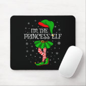 Tapis De Souris Matching Family Group I'm The Princess Elf Christm (Avec souris)