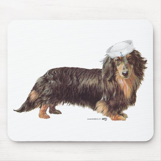 Tapis De Souris Matelot Teckel (Devant)
