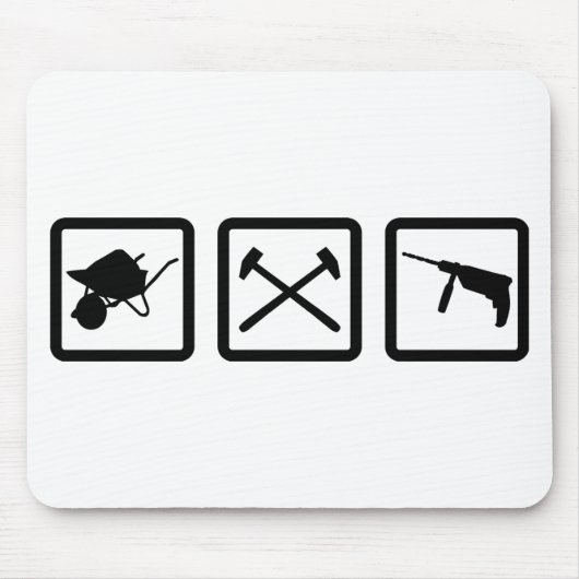 Tapis De Souris matériel de construction (Devant)