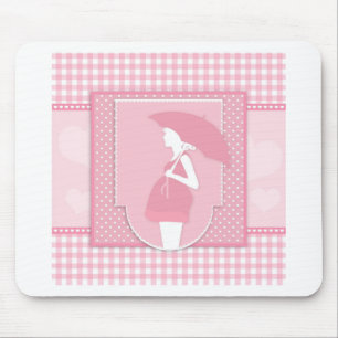 Tapis De Souris maternité rose