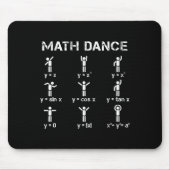 Tapis De Souris Math Dance Algebraic Fonctions Funny Teacher Chemi (Devant)