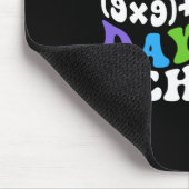 Tapis De Souris Math Formula 100 Jours D'École Drôle Enseignant Ma (Coin)