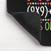 Tapis De Souris Math Formula 100 Jours D'École Drôle Enseignant Ma (Coin)
