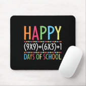 Tapis De Souris Math Formula 100 Jours D'École Drôle Enseignant Ma (Avec souris)