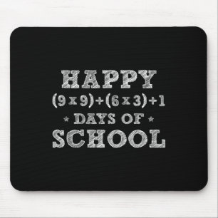 Tapis De Souris Math Formula 100 Jours D'École Garçons Filles Thé
