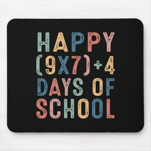 Tapis De Souris Math Formula 67 Days Of School Funny Math Teacher  (Devant)