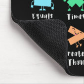 Tapis De Souris Math keeps you balanced (Coin)