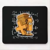 Tapis De Souris Math Overload Funny Equation Cartoon  (Devant)