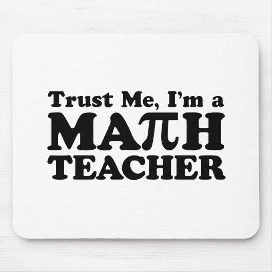 Tapis De Souris Math Teacher (Devant)