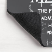 Tapis De Souris Math The First Step Is Admitting You Have A Proble (Coin)