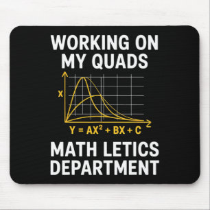 Tapis De Souris Mathletics Travaille sur mes quads Algèbre Algèbre