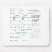 Tapis De Souris Maths (Devant)