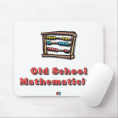 Tapis De Souris Maths de vieille école (Avec souris)