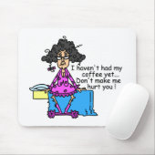Tapis De Souris Matin Avant Humour Café (Avec souris)