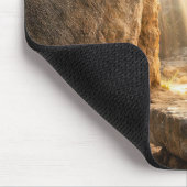 Tapis De Souris Matin de la Résurrection de Pâques Tombeau Vide (Coin)