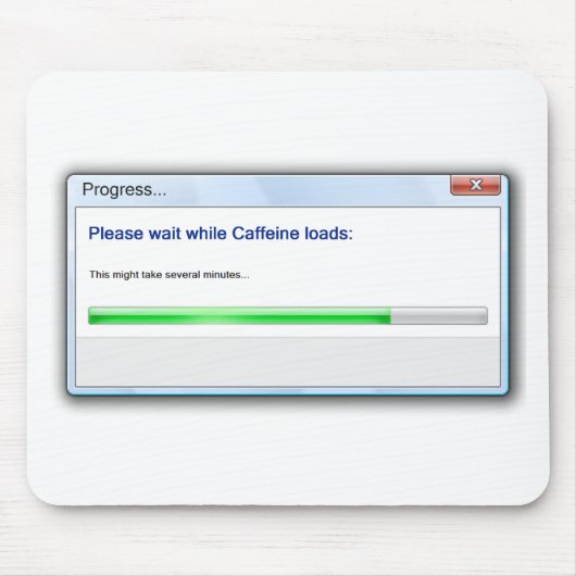 Tapis De Souris Matin Mousepad (Devant)