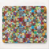 Tapis De Souris Matrices colorées (Devant)