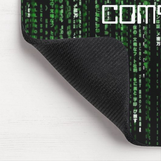 Tapis De Souris Matrix-Code, C0M9UT3R (Coin)
