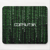 Tapis De Souris Matrix-Code, C0M9UT3R (Devant)