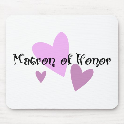 Tapis De Souris Matron d'honneur (Devant)