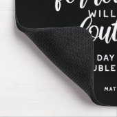 Tapis De Souris Matthieu 6:34 Verse de la Bible (Coin)