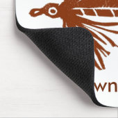 Tapis De Souris "Matuka Brown" truite classique Mousepad (Coin)