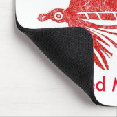 Tapis De Souris "Matuka rouge" truite classique Mousepad (Coin)