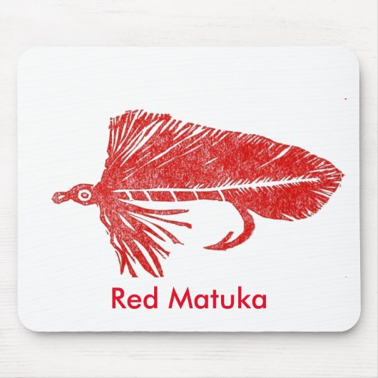 Tapis De Souris "Matuka rouge" truite classique Mousepad (Devant)