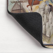 Tapis De Souris Maugis combattant le serpent (Coin)