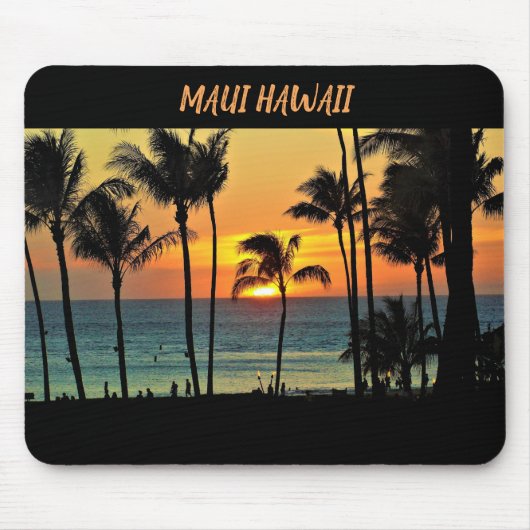TAPIS DE SOURIS MAUI HAWAII (Devant)