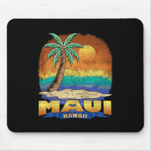 Tapis De Souris Maui Hawaii Souvenir Vintage