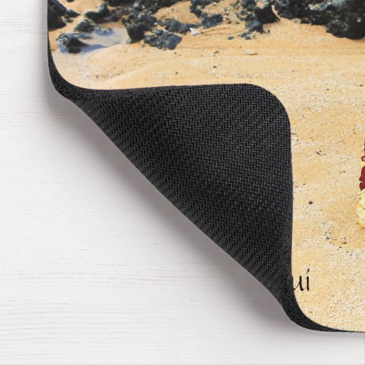 Tapis De Souris Maui Lei sur la plage secrète (Coin)
