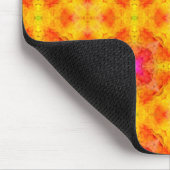 Tapis De Souris Mausepad rose jaune (Coin)