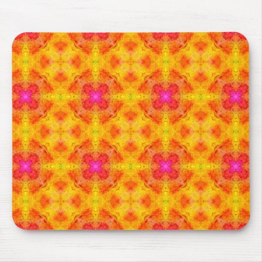 Tapis De Souris Mausepad rose jaune (Devant)