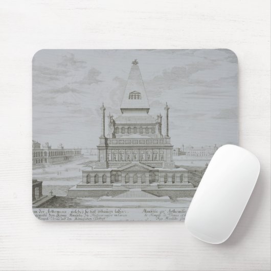 Tapis De Souris Mausolée de Halicarnassus, Bodrum, Turquie, de ' (Avec souris)