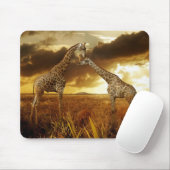 Tapis De Souris Mauspad Girafes (Avec souris)