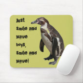 Tapis De Souris Mauspad Pingouin 01 (Avec souris)
