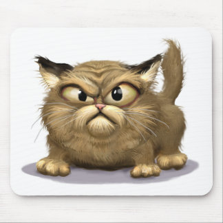 Tapis De Souris Mauvais chat