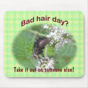 Tapis De Souris Mauvais Cheveux Jour Fly Coordonner les éléments