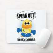 Tapis De Souris Mauvais traitement à enfant de canard de boxe (Avec souris)