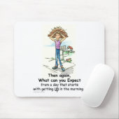 Tapis De Souris Mauvaise Journée pour les Cheveux (Avec souris)